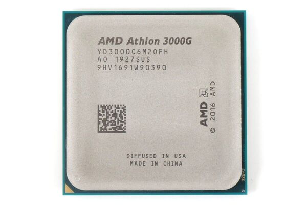 AMD Athlon 3000G AM4 YD3000C6M2OFH ビデオカード不要 動作確認済