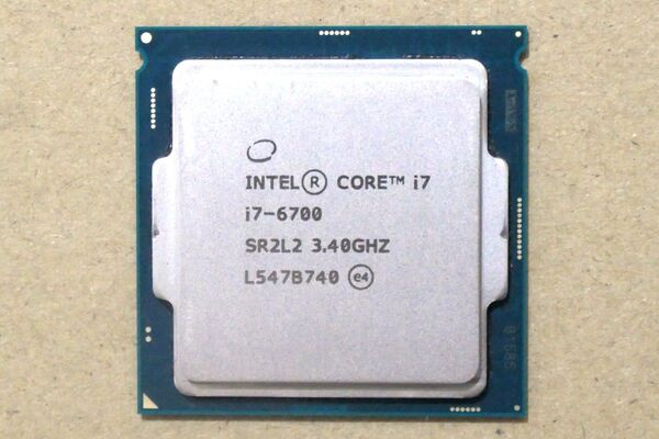 Intel Core i7 6700 LGA1151 SR2L2 ビデオ出力 動作確認済