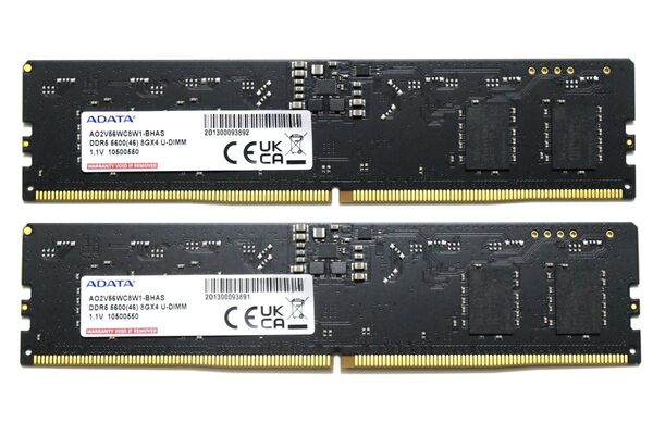 ADATA DDR5-5600 8GB 2本 16GBセット 動作確認済