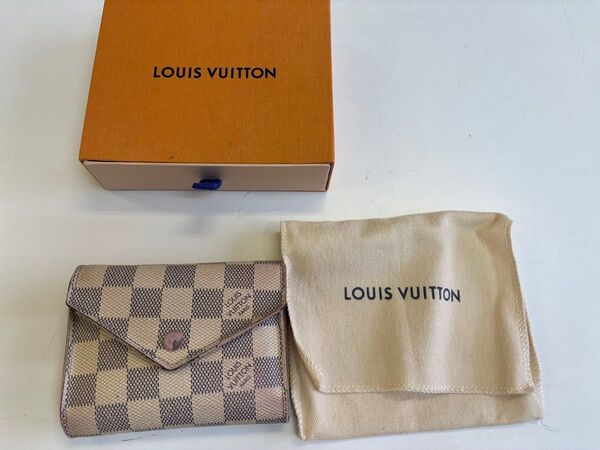 LOUIS VUITTON ルイヴィトン ダミエ ポルトフォイユヴィクトリーヌ