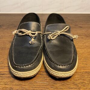 stefanorossi レザーデッキ26.0cm