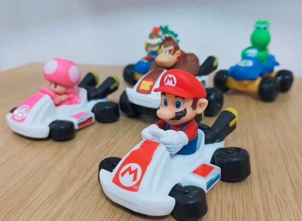 【おもちゃ】マクドナルド|ハッピーセット|任天堂マリオカート8|フィギュア|5体セット(+1体)|