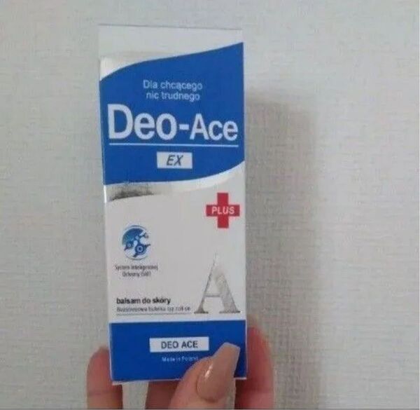 デオエース EXプラス 40ml ロールオン 敏感肌 アルコールフリー ポーランド製 Deo-Ace 並行輸入