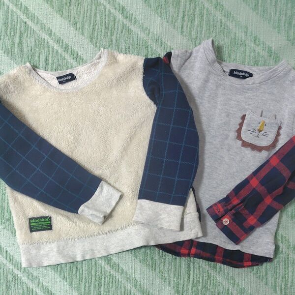 ☆Kladskapの長袖カットソー2枚で♪110サイズ☆
