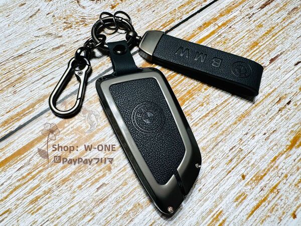 BMW用 G20 G30 G31 G32 G11 G12 F48 F49 G01革キーケース取り付け簡単 高級感UP