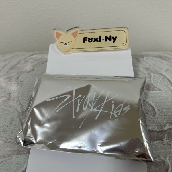 StrayKids スキズ SKZOO ネームバッチ FoxI.Ny