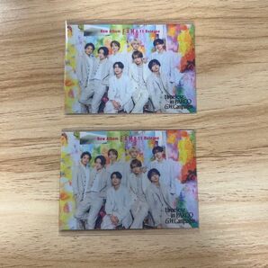 timelesz inPARCO ステッカー 2枚セット