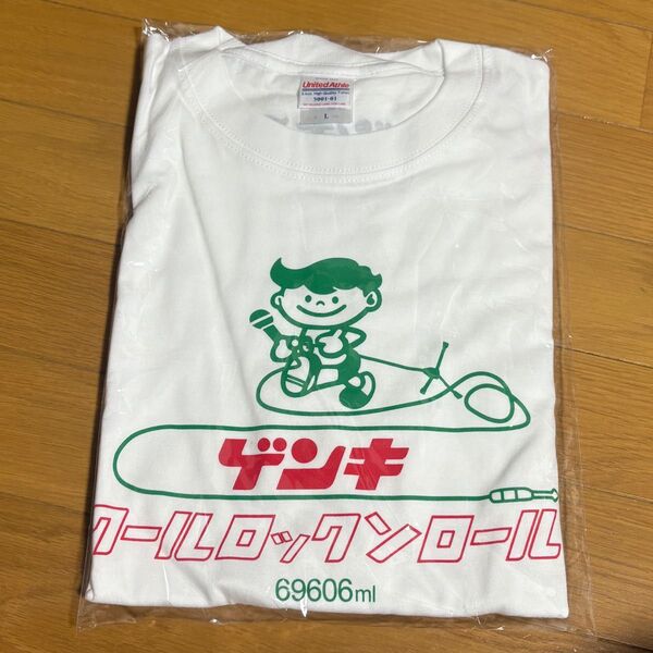 【新品未開封】石垣島限定 ゲンキくん Tシャツ クールロックンロール Lサイズ Tシャツ