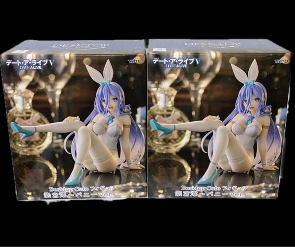 新作 フィギュア Desktop cute デート・ア・ライブV 崇宮 澪 バニーver. 2個セット 未開封