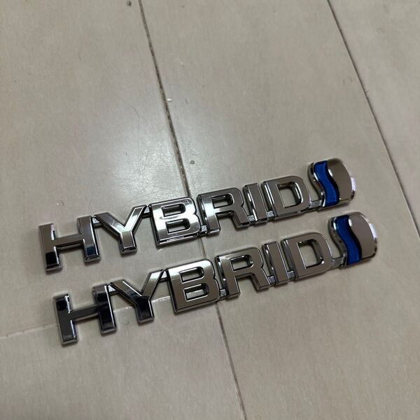 トヨタ ハイブリッド エンブレム hybrid プリウス 50