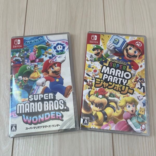 スーパーマリオブラザーズワンダー スーパーマリオパーティジャンボリー 2本まとめ売り