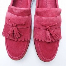 COLE HAAN コールハーン LUNARGRAND TASSEL ルナグランド タッセル スエード レザー ローファー シューズ MASONRY US9_画像5