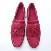 COLE HAAN コールハーン LUNARGRAND TASSEL ルナグランド タッセル スエード レザー ローファー シューズ MASONRY US9_画像2