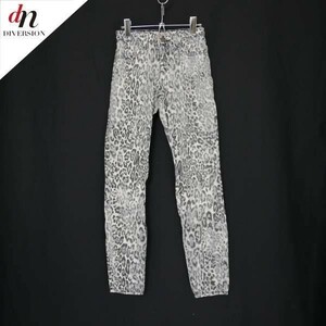 J BRAND J brand Leopard leopard print cotton stretch skinny pants 23