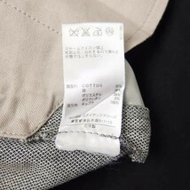 UNITED ARROWS ユナイテッドアローズ コットン リネン フレアパンツ スラックス GRAY 38_画像9