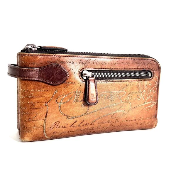【価格相談可能】美品 Berluti ベルルッティ カリグラフィ ティリワ オールインワン セカンドバッグ クラッチバッグ レザー