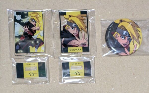 NARUTO-ナルト- 疾風伝 デイダラ タワーレコード グッズ 3点