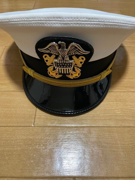 米軍放出品 米海軍士官制帽