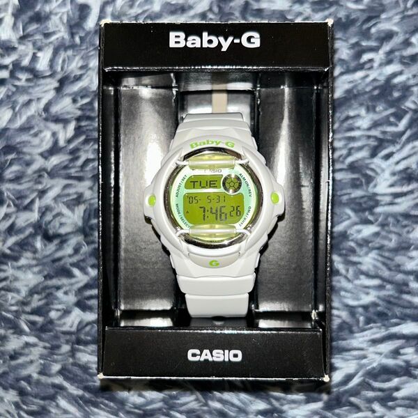 Baby-G 169R-7C カラーディスプレイシリーズ 海外モデル 腕時計 ホワイト