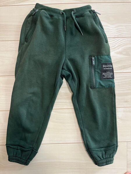 GU×アンダーカバー スウェットパンツ グリーン サイズ120cm