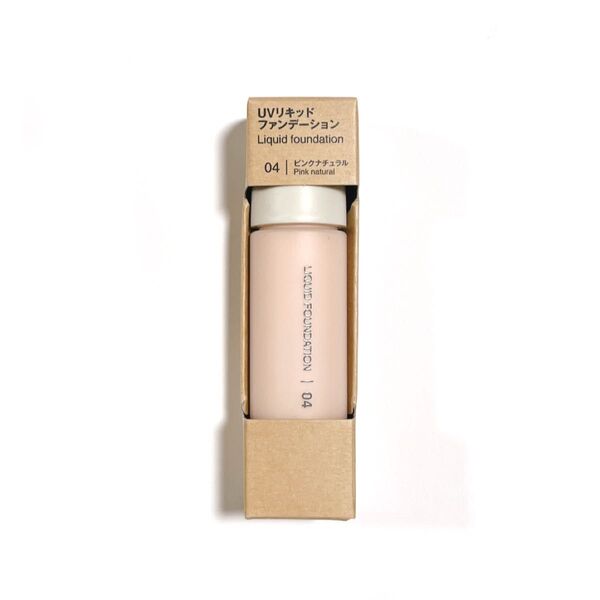 無印良品 UVリキッドファンデーション ピンクナチュラル 30ml