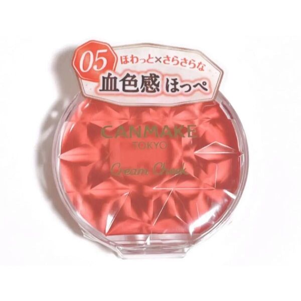 CANMAKE キャンメイク クリームチーク(05 スウィートアプリコット)