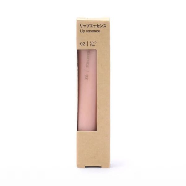 無印良品 MUJI リップエッセンス ピンク リップ リップクリーム