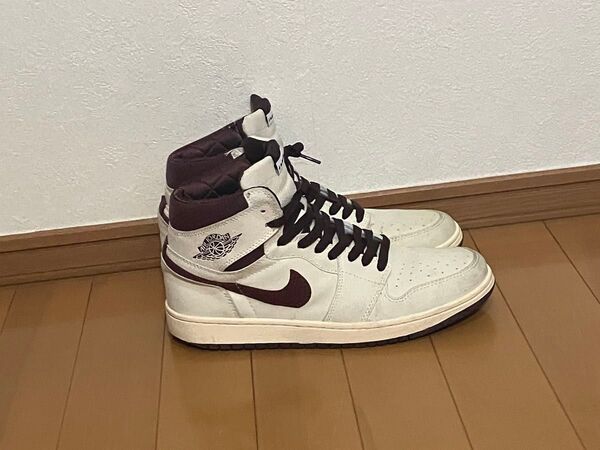 A Ma Maniere × Nike Air Jordan 1 Retro High OG Sail and Burgundy