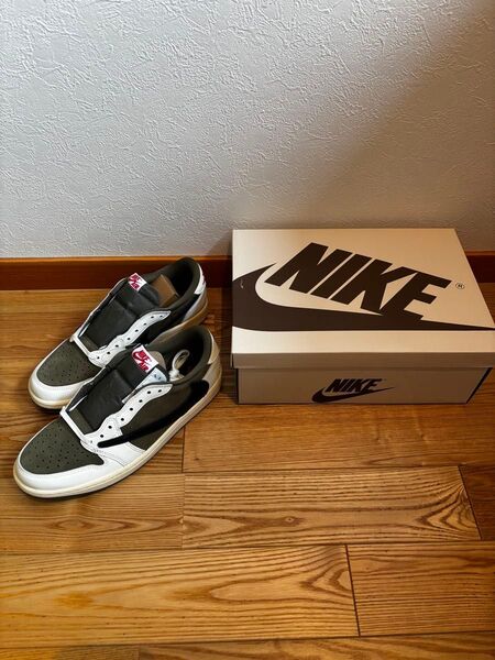 Travis Scott × Nike Air Jordan 1 Low OG SP "Reverse Olive"