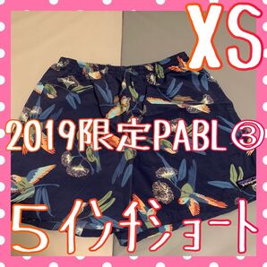 【廃盤レア柄】Patagoniaバギーズ ショートパンツ PABL 鳥