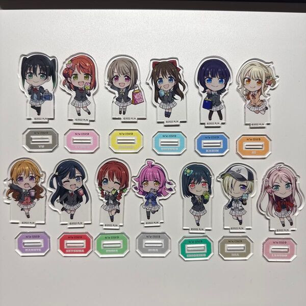 ラブライブ! 虹ヶ咲学園スクールアイドル同好会 SD ミニアクリルスタンド 13個セット