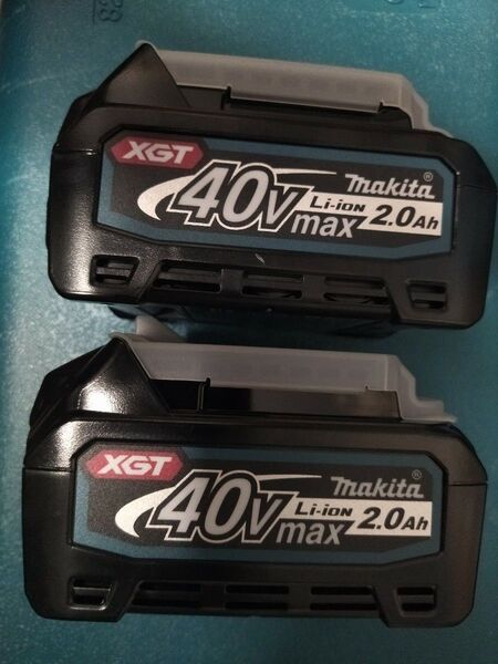 新品未使用 マキタ 40V リチウムイオンバッテリー2点セット