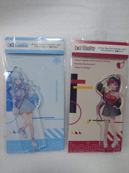 ホロライブ 宝鐘マリン 雪花ラミぃ アクリルスタンド VTuber アクスタ 0
