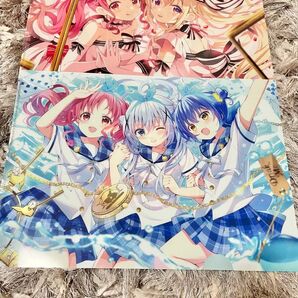 ご注文はうさぎですか? アニメセンター クリアファイル チノ マヤ メグ エル
