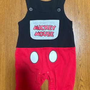 ディズニー ミッキーマウス つなぎ 80サイズ