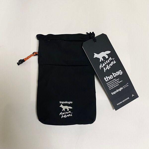 MAISON KITSUNE X TOPOLOGIE フォン サコッシュ