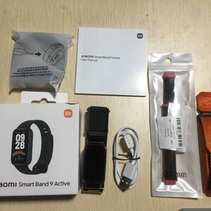 Xiaomi Smart Band 9 Active 本体と交換バンド
