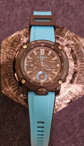 G-SHOCK GA-2100 ブラック×ブルー