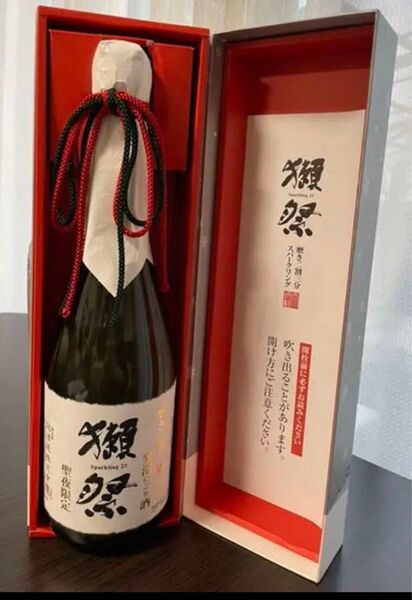 獺祭 純米大吟醸 磨き二割三分 発泡にごり酒 720ml DX箱入