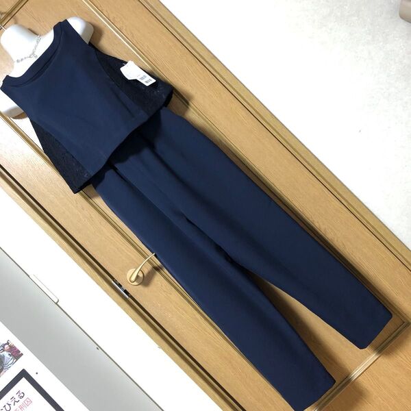 新品ミルシェ パンツドレス オールインワン