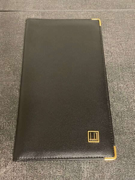 ★新品未使用★ダンヒル dunhill 二つ折り長財布 オックスフォードレザー黒 財布 札入れ