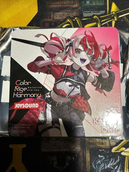 ホロライブ ジョイサウンド JOYSOUND コラボ クレイジー・オリー コースター 1枚