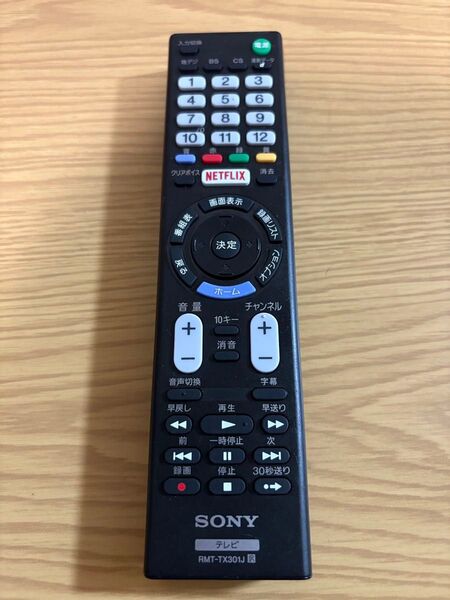 SONY ソニー テレビリモコン RMT-TX301J