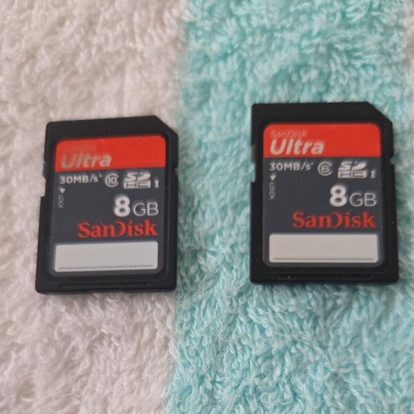 SanDisk Ultra SDカード 8GB 2個セット
