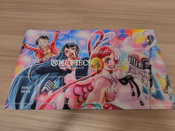 値下げ不可 ワンピースカードゲーム プレイマット 海外製 ウタ ado ルフィ FILM RED