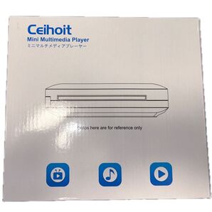 Ceihoit ミニDVDプレーヤー【新品未使用】