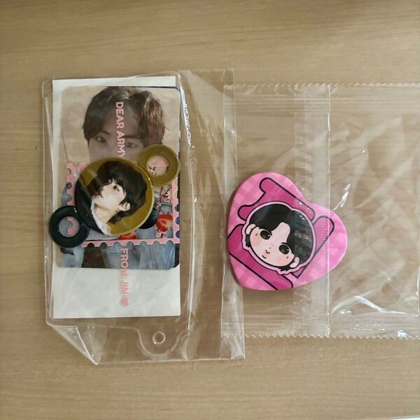 JIN センイル JIN 缶バッジ JIN マスタニム BTS JIN