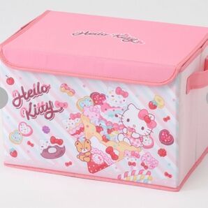 ハローキティ フタ付き収納ボックス 収納ケース 1点 サンリオ フルーツ しまむら
