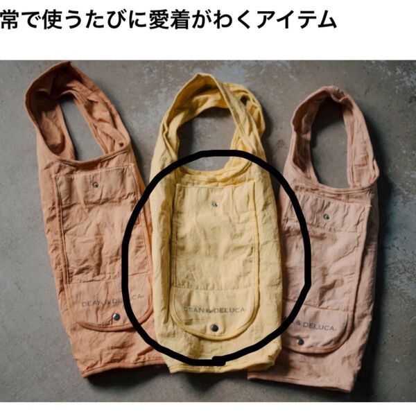 新品 DEAN &DELUCA エコバッグ 天然染めショッピングバッグ 人気 サブバッグ 服飾小物 ディーンアンドデルーカ
