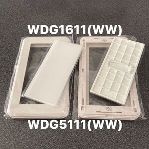 東芝ライテックスイッチカバー WDG1611 WDG5111 各2枚